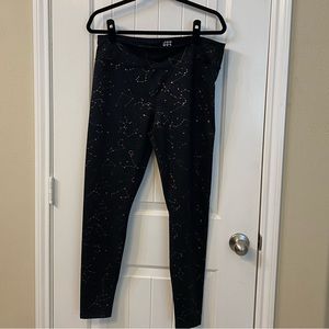 JoyLab Constellation Leggings Black & Gold